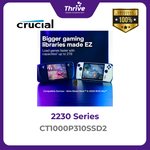 Load image into Gallery viewer, Crucial® P310 1TB PCIe Gen4 2230 NVMe M.2 SSD