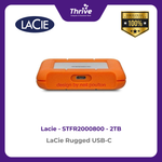 Load image into Gallery viewer, LaCie Rugged USB-C 2TB STFR2000800