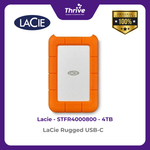 Load image into Gallery viewer, LaCie Rugged USB-C 4TB STFR4000800