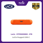 Load image into Gallery viewer, LaCie Rugged USB-C 5TB STFR5000800