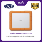 Load image into Gallery viewer, LaCie Rugged RAID Shuttle USB-C 8TB STHT8000800