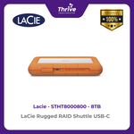 Load image into Gallery viewer, LaCie Rugged RAID Shuttle USB-C 8TB STHT8000800