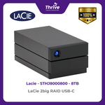 Load image into Gallery viewer, LaCie 2big RAID USB-C 8TB STHJ8000800