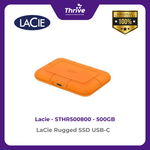 Load image into Gallery viewer, LaCie Rugged SSD USB-C 500GB STHR500800