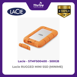 Load image into Gallery viewer, Lacie RUGGED MINI SSD (MINIME) 500GB STMF500400