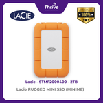 Load image into Gallery viewer, Lacie RUGGED MINI SSD (MINIME) 2TB STMF2000400