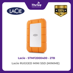 Load image into Gallery viewer, Lacie RUGGED MINI SSD (MINIME) 2TB STMF2000400