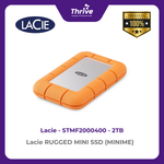 Load image into Gallery viewer, Lacie RUGGED MINI SSD (MINIME) 2TB STMF2000400