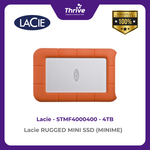 Load image into Gallery viewer, Lacie RUGGED MINI SSD (MINIME) 4TB STMF4000400
