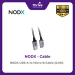 Load image into Gallery viewer, NODX USB-A to Micro-B Cable (0.5M) - P03005