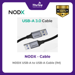 Load image into Gallery viewer, NODX USB-A to USB-A Cable (1M) - P02010