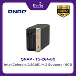 Load image into Gallery viewer, QNAP TS-264-8G Intel Celeron, 2.5GbE, M.2 Support