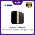 Load image into Gallery viewer, QNAP TS-264-8G Intel Celeron, 2.5GbE, M.2 Support