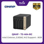Load image into Gallery viewer, QNAP TS-464-8G Intel Celeron, 2.5GbE, M.2 Support