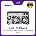 Load image into Gallery viewer, QNAP TS-873A-8G AMD Ryzen V1500B, 2.5GbE, M.2 Support