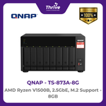 Load image into Gallery viewer, QNAP TS-873A-8G AMD Ryzen V1500B, 2.5GbE, M.2 Support