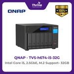 Load image into Gallery viewer, QNAP TVS-h674-i5-32G Intel Core i5, 2.5GbE, M.2 Support