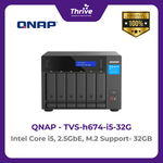 Load image into Gallery viewer, QNAP TVS-h674-i5-32G Intel Core i5, 2.5GbE, M.2 Support