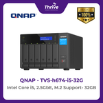 Load image into Gallery viewer, QNAP TVS-h674-i5-32G Intel Core i5, 2.5GbE, M.2 Support