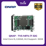 Load image into Gallery viewer, QNAP TVS-h874-i7-32G Intel Core i5, 2.5GbE, M.2 Support