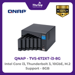 Load image into Gallery viewer, QNAP TVS-672XT-i3-8G Intel Core i3, Thunderbolt 3, 10GbE, M.2 Support