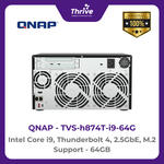 Load image into Gallery viewer, QNAP TVS-h874T-i9-64G Intel Core i9, Thunderbolt 4, 2.5GbE, M.2 Support