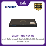 Load image into Gallery viewer, QNAP TBS-464-8G Intel Celeron, All-flash, 2.5GbE, M.2 Support, Silent