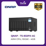 Load image into Gallery viewer, QNAP TS-832PX-4G ARM CPU, 10GbE
