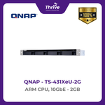 Load image into Gallery viewer, QNAP TS-431XeU-2G ARM CPU, 10GbE