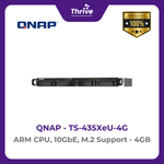 Load image into Gallery viewer, QNAP TS-435XeU-4G ARM CPU, 10GbE, M.2 Support
