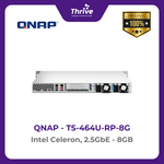 Load image into Gallery viewer, QNAP TS-464U-RP-8G Intel Celeron, 2.5GbE