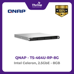 Load image into Gallery viewer, QNAP TS-464U-RP-8G Intel Celeron, 2.5GbE
