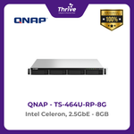 Load image into Gallery viewer, QNAP TS-464U-RP-8G Intel Celeron, 2.5GbE