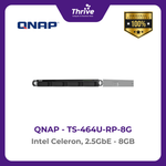 Load image into Gallery viewer, QNAP TS-464U-RP-8G Intel Celeron, 2.5GbE