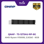 Load image into Gallery viewer, QNAP TS-1273AU-RP-8G AMD Ryzen V1500B, 2.5GbE