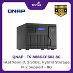Load image into Gallery viewer, QNAP Intel Xeon D, 2.5GbE, Hybrid Storage, M.2 Support TS-h886-D1602-8G