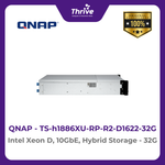 Load image into Gallery viewer, QNAP Intel Xeon D, 10GbE, Hybrid Storage TS-h1886XU-RP-R2-D1622-32G