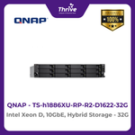 Load image into Gallery viewer, QNAP Intel Xeon D, 10GbE, Hybrid Storage TS-h1886XU-RP-R2-D1622-32G