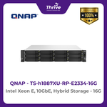 Load image into Gallery viewer, QNAP Intel Xeon E, 10GbE, Hybrid Storage TS-h1887XU-RP-E2334-16G