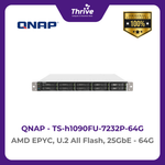 Load image into Gallery viewer, QNAP AMD EPYC, U.2 All Flash, 25GbE TS-h1090FU-7232P-64G