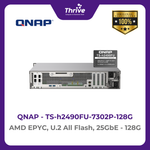 Load image into Gallery viewer, QNAP AMD EPYC, U.2 All Flash, 25GbE TS-h2490FU-7302P-128G
