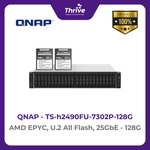 Load image into Gallery viewer, QNAP AMD EPYC, U.2 All Flash, 25GbE TS-h2490FU-7302P-128G
