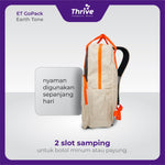 Load image into Gallery viewer, ET GoPack Earth Tone - Tas Laptop Wanita Premium (Cream) | Stylish Backpack