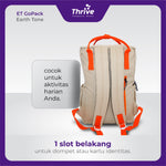 Load image into Gallery viewer, ET GoPack Earth Tone - Tas Laptop Wanita Premium (Cream) | Stylish Backpack