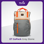 Load image into Gallery viewer, ET GoPack Grey Stone - Tas Laptop Wanita Premium (Grey) | Stylish Backpack