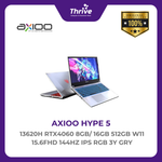 Load image into Gallery viewer, AXIOO PONGO 760 V2 I7 13620H RTX4060 8GB/ 16GB 512GB W11 15.6FHD 144HZ IPS RGB 3Y GRY
