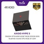 Load image into Gallery viewer, AXIOO PONGO 750 I7 13620H RTX4050 6GB/ 16GB 512GB DOS 15.6FHD 144HZ IPS RGB 3Y GRY