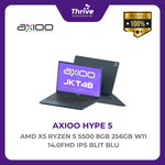 Load image into Gallery viewer, AXIOO HYPE 5 AMD X5 RYZEN 5 5500 8GB 256GB W11 14.0FHD IPS BLIT BLU