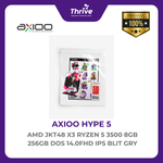 Load image into Gallery viewer, AXIOO HYPE 5 AMD JKT48 X3 RYZEN 5 3500 8GB 256GB W11 14.0FHD IPS BLIT GRY