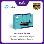 Load image into Gallery viewer, TP-LINK AC1350 Dual-Band High-Power Wireless Router